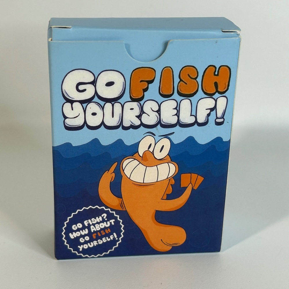 Go Fish Yourself Adult Party Card Game Spite House Studios Ages 17+ Funny NSFW